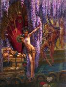 Gaston Saintpierre Exotic Dancers painting